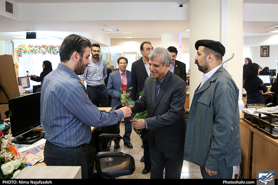 به مناسبت روز خبرنگار - 6 / عکس: نیما نجف زاده / شهرآرا
