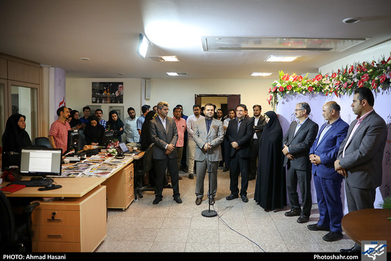 بازدید جمعی از اعضای شورای شهر از روزنامه شهرآرا / عکس: احمد حسنی / شهرآرا