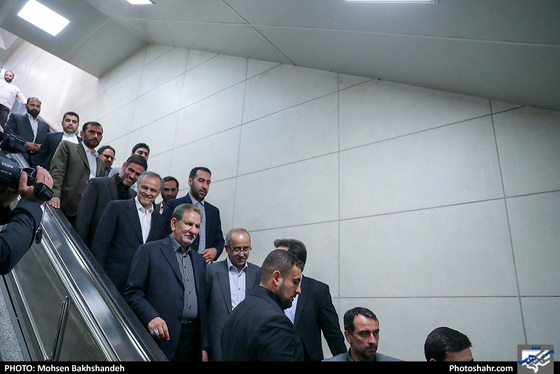 بهره برداری از فاز دو خط دوم قطار شهری / عکس: محسن بخشنده / شهرآرا