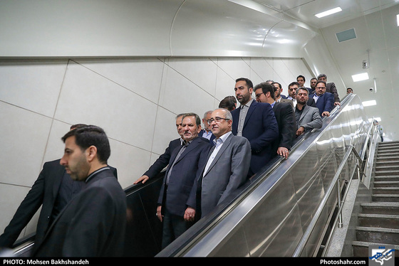 بهره برداری از فاز دو خط دوم قطار شهری / عکس: محسن بخشنده / شهرآرا