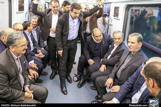 بهره برداری از فاز دو خط دوم قطار شهری / عکس: محسن بخشنده / شهرآرا