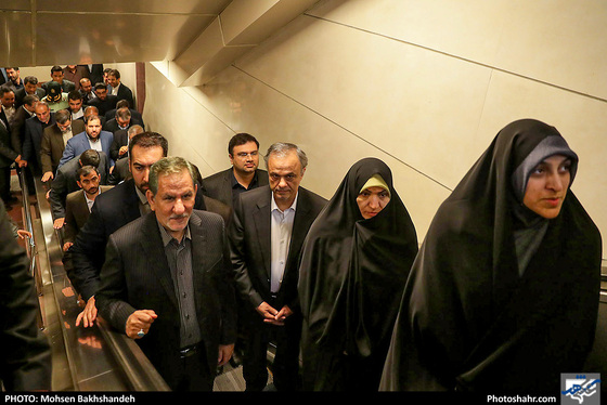 بهره برداری از فاز دو خط دوم قطار شهری / عکس: محسن بخشنده / شهرآرا