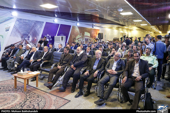 بهره برداری از فاز دو خط دوم قطار شهری / عکس: محسن بخشنده / شهرآرا