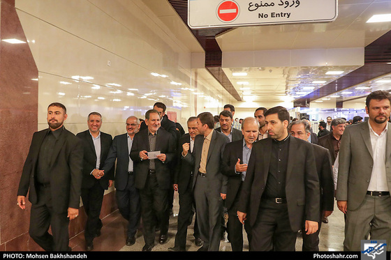 بهره برداری از فاز دو خط دوم قطار شهری / عکس: محسن بخشنده / شهرآرا