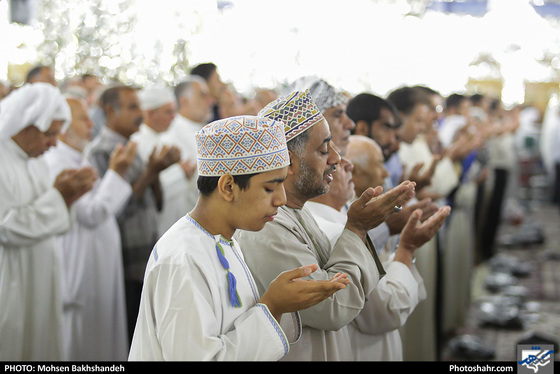 نماز عید قربان در حرم مطهر امام رضا (ع)