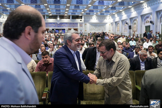 مراسم افتتاحیه همایش فعالان اربعین حسینی با حضور وزیر کشور در مشهد‎ / عکس: محسن بخشنده / شهرآرا