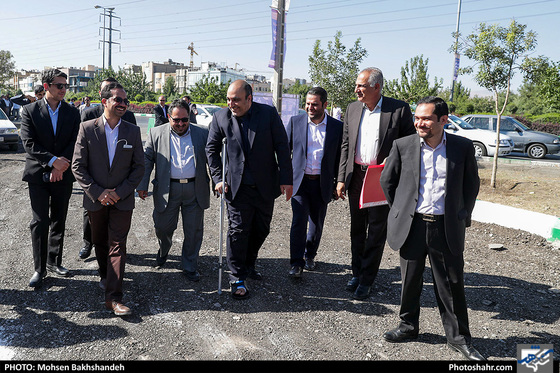 آغاز عملیات اولین تقاطع چهارسطحی مشهد- عکاس: محسن بخشنده / شهرآرا