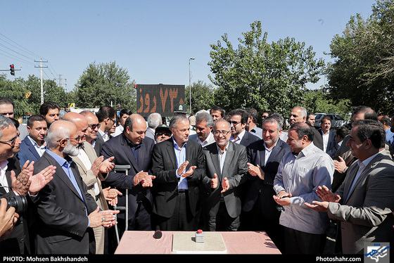 آغاز عملیات اولین تقاطع چهارسطحی مشهد- عکاس: محسن بخشنده / شهرآرا