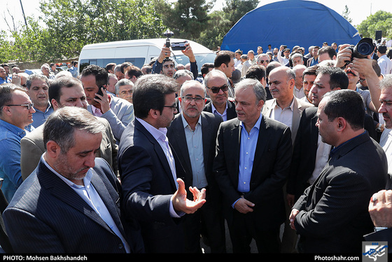 آغاز عملیات اولین تقاطع چهارسطحی مشهد- عکاس: محسن بخشنده / شهرآرا