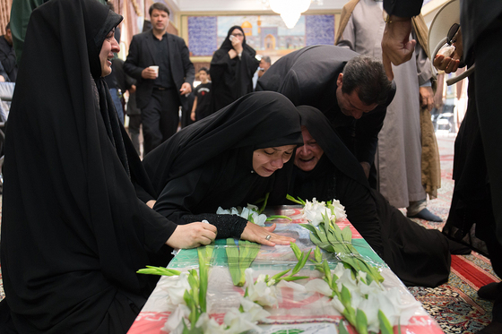 تشییع پیکر جانباز شهید هادی کاظم نژاد