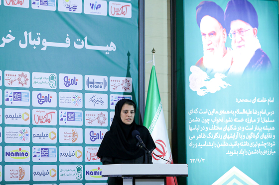  مراسم رونمایی از پیراهن تیم فوتسال بانوان هیات فوتبال خراسان رضوی