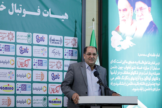  مراسم رونمایی از پیراهن تیم فوتسال بانوان هیات فوتبال خراسان رضوی