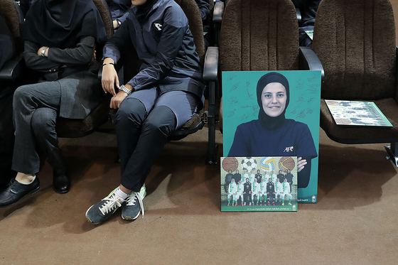  مراسم رونمایی از پیراهن تیم فوتسال بانوان هیات فوتبال خراسان رضوی