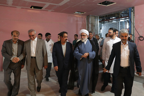 آیین افتتاح بخش‌های جدید بیمارستان فوق تخصصی رضوی‎