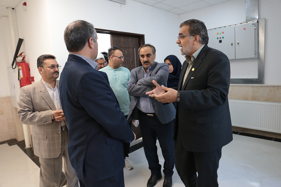 افتتاح ساختمان مرکزی جامع سلامت