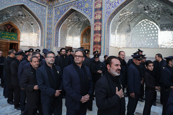 برگزاری آیین سنتی «صلا» در حرم مطهر رضوی