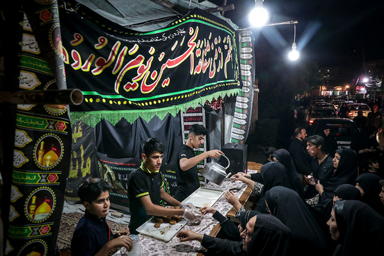 حال و هوای محرم در شهرک شهید بهشتی 