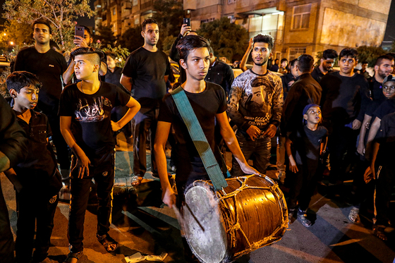 حال و هوای محرم در شهرک شهید بهشتی 