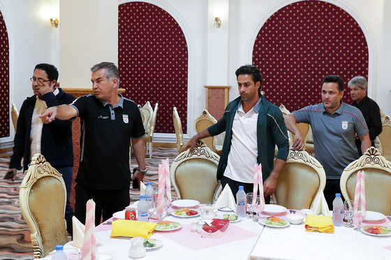 ضیافت شام هیات فوتبال خراسان رضوی برای اعضای تیم فوتبال امید ایران