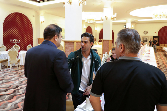 ضیافت شام هیات فوتبال خراسان رضوی برای اعضای تیم فوتبال امید ایران