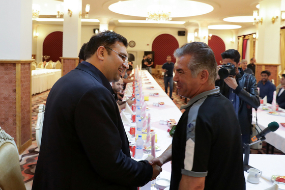 ضیافت شام هیات فوتبال خراسان رضوی برای اعضای تیم فوتبال امید ایران