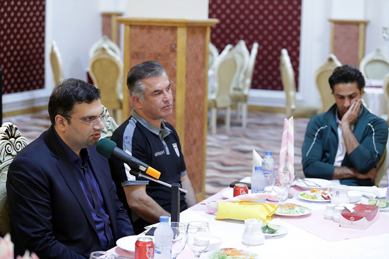 ضیافت شام هیات فوتبال خراسان رضوی برای اعضای تیم فوتبال امید ایران