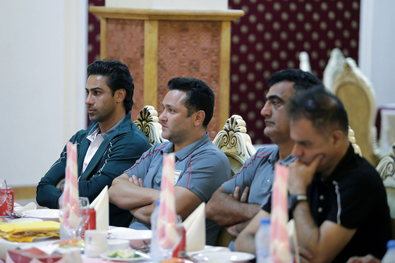 ضیافت شام هیات فوتبال خراسان رضوی برای اعضای تیم فوتبال امید ایران
