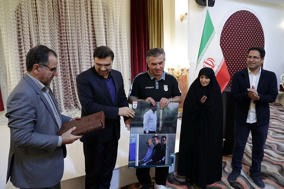 ضیافت شام هیات فوتبال خراسان رضوی برای اعضای تیم فوتبال امید ایران