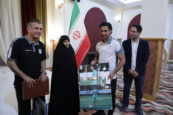 ضیافت شام هیات فوتبال خراسان رضوی برای اعضای تیم فوتبال امید ایران