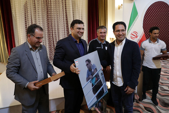 ضیافت شام هیات فوتبال خراسان رضوی برای اعضای تیم فوتبال امید ایران