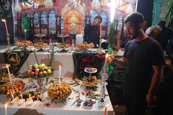  آیین سنتی شب هشت محرم در شهرک عرب ها