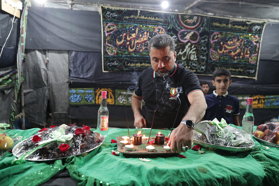  آیین سنتی شب هشت محرم در شهرک عرب ها