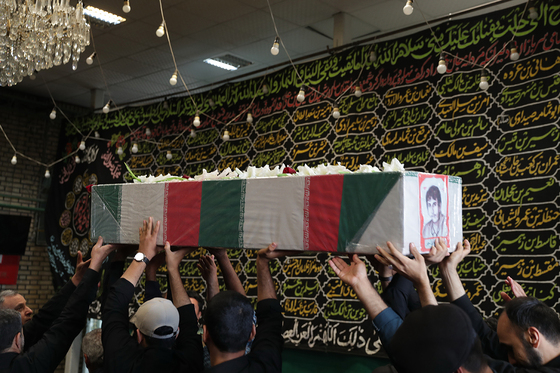 تشییع پیکر مطهر شهید محسن مهاجر قوچانی