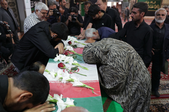 تشییع پیکر مطهر شهید محسن مهاجر قوچانی