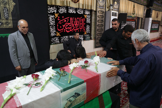 تشییع پیکر مطهر شهید محسن مهاجر قوچانی