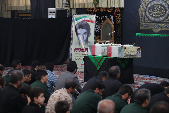 تشییع پیکر مطهر شهید محسن مهاجر قوچانی