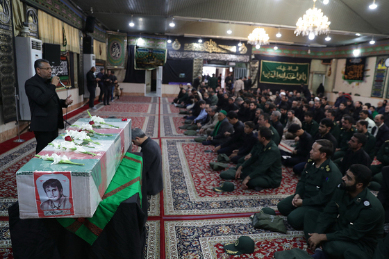 تشییع پیکر مطهر شهید محسن مهاجر قوچانی