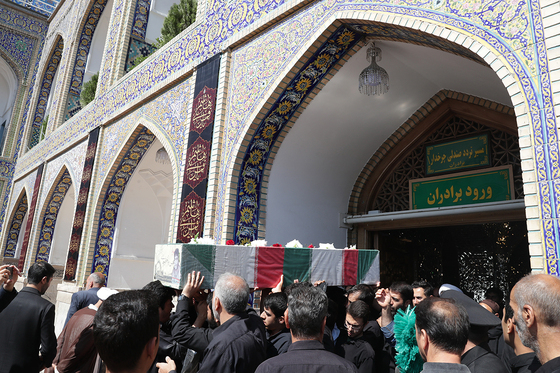 تشییع پیکر مطهر شهید محسن مهاجر قوچانی