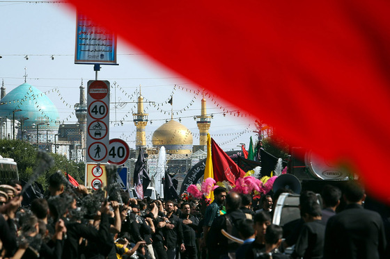 عزاداری روز تاسوعا در مشهد مقدس