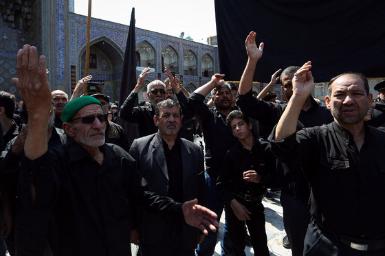 عزاداری روز تاسوعا در مشهد مقدس