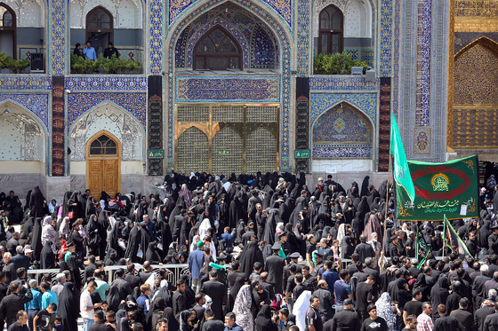 عزاداری روز تاسوعا در مشهد مقدس