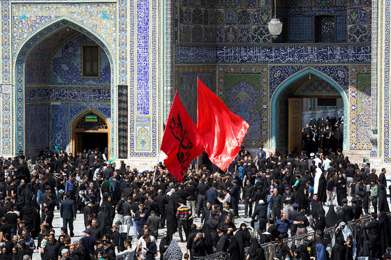 عزاداری روز تاسوعا در مشهد مقدس