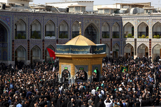 عزاداری روز تاسوعا در مشهد مقدس