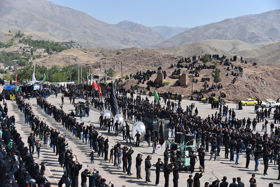 عزاداری روز تاسوعا در روستای خرو نیشابور