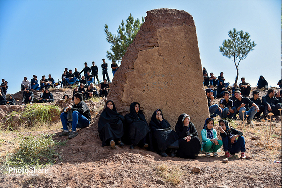 عزاداری روز تاسوعا در روستای «خرو» نیشابور