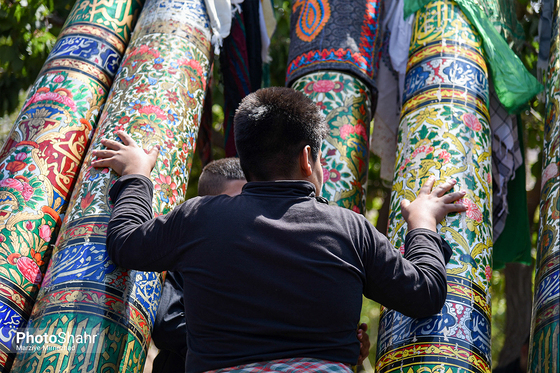 عزاداری روز تاسوعا در روستای «خرو» نیشابور