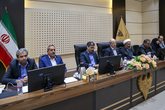 حضور مسئولین در مراسم تودیع معارفه مدیرکل راه آهن خراسان رضوی