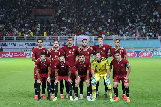 عکس تیمی بازیکنان تیم شهرخودرو