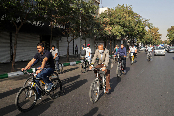 همایش بزرگ دوچرخه سواری به مناسبت «روز جهانی بدون خودرو»