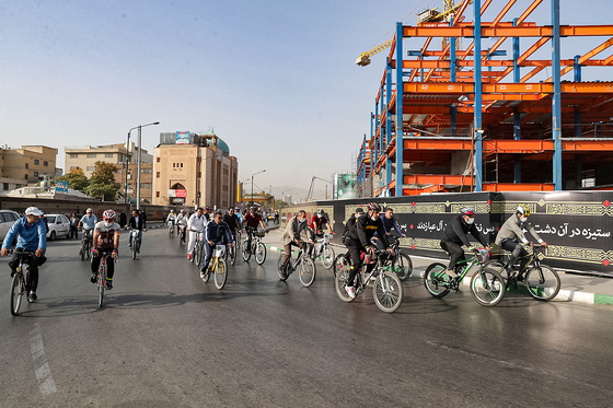 همایش بزرگ دوچرخه سواری به مناسبت «روز جهانی بدون خودرو»